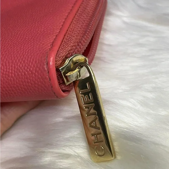 Sold🎀CHANEL Caviar Long Zippy Wallet🎀 - Picture 13 of 16